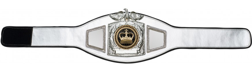 PROEAGLE BLACK CHAMPION CROWN CHAMPIONSHIP BELT - PROEAGLE/S/BLKGEM - AVAILABLE IN 6+ COLOURS